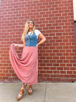 Lainey Button Down Stretch Halter Top