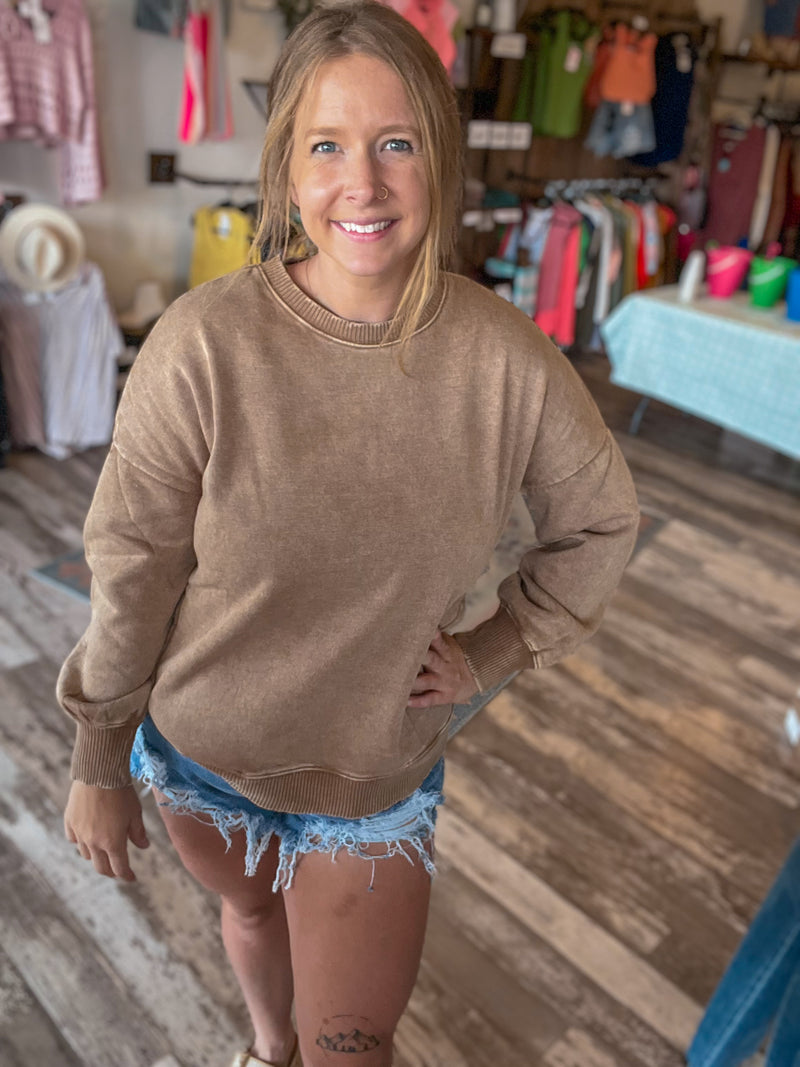 Hannah Vintage Washed Sweatshirt