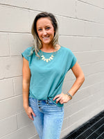 Tiffany Twist Front Blouse