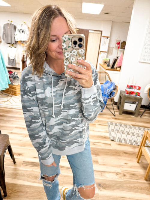 Camo Lightweight Hoodie