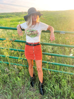 Corduroy Zip Up Mini Skirt