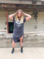 Free Bird Graphic Maxi Dress