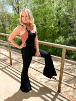 Black Overall Bell Bottoms