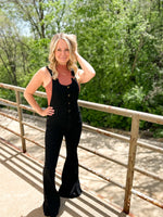 Black Overall Bell Bottoms