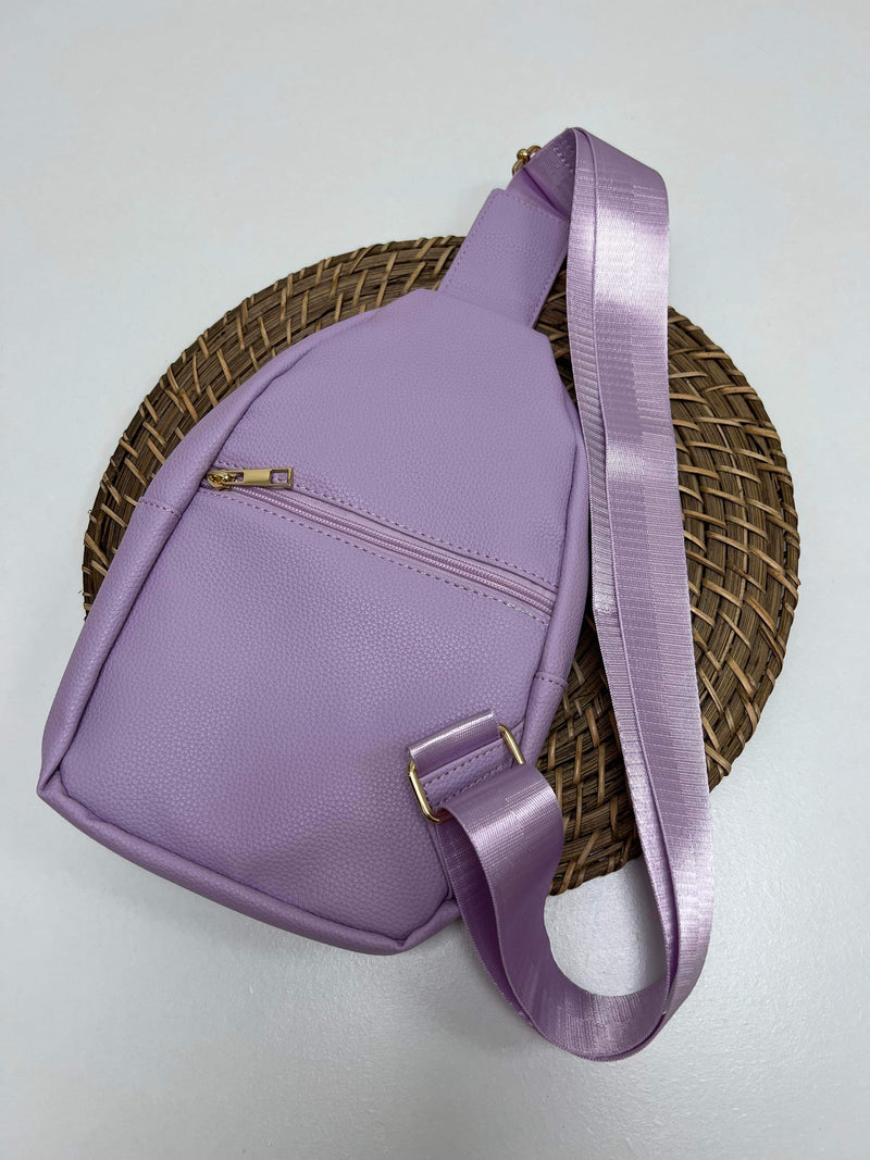 lilac crossbody bag 