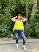 Cynthia Tulle Tank Top
