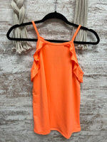 French Terry Knit Ruffled Top