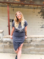Free Bird Graphic Maxi Dress