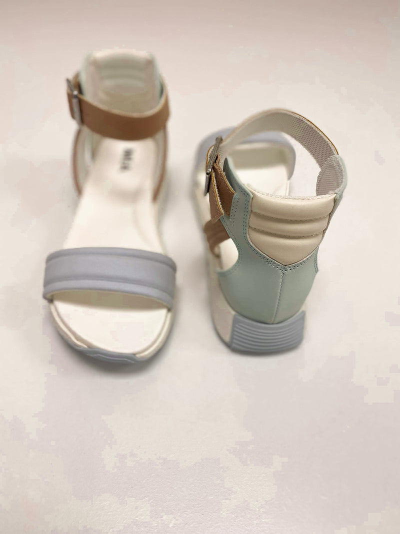 Kathie Pastel Wedge Sandals