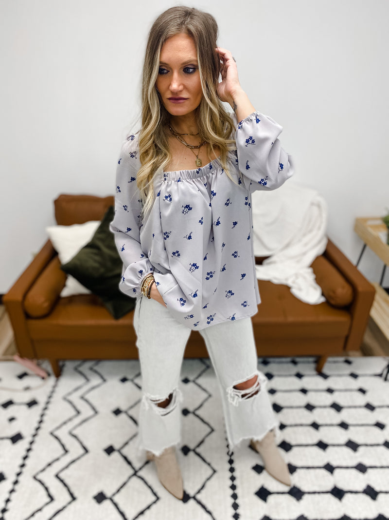 Amanda Floral Boho Top