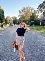 Darcy Snake Skin Skirt