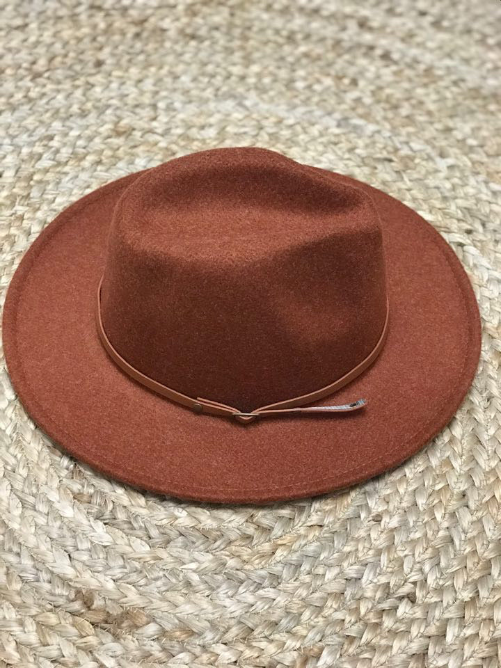 Etta Panama Hat with Belt
