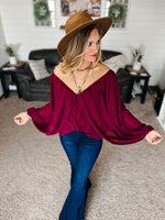 Mary Lou Batwing Blouse