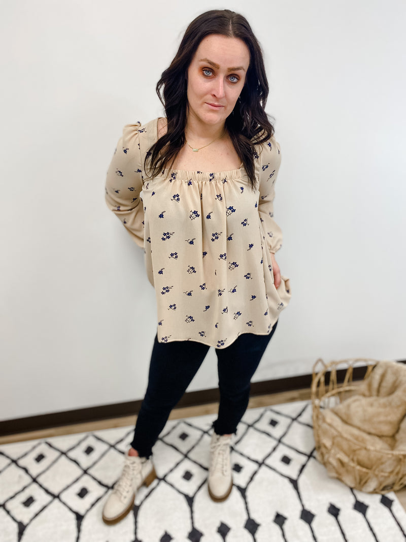 Amanda Floral Boho Top
