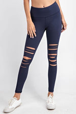 Rae Mode Laser Yoga Leggings - Trendsetters Fashion Boutique