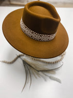 Fido Boho Stripe Fedora Hat