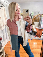 Rosalyn Colorblock Button Shirt