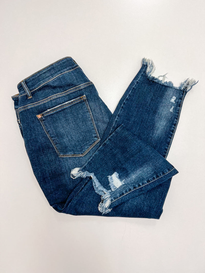 Sammi Midrise Destroyed Slim Fit Jeans