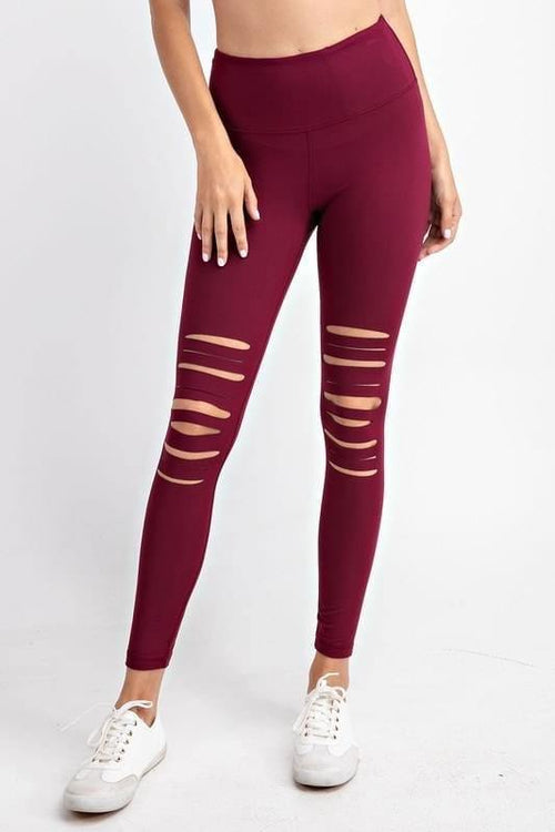Curvy Rae Mode Laser Leggings - Trendsetters Fashion Boutique