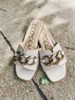 Baylor Sandal with Gold Chain
