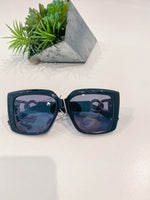 Polarized Square Frame Sunglasses