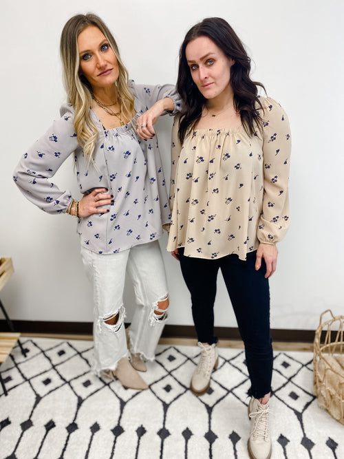 Amanda Floral Boho Top