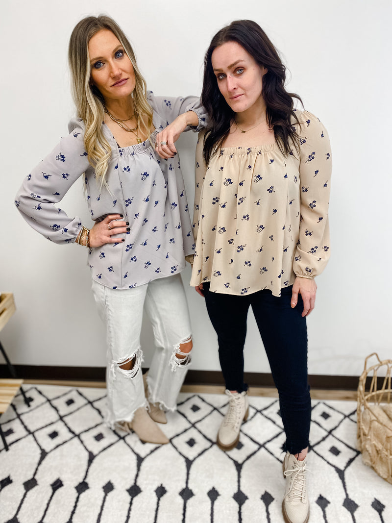 Amanda Floral Boho Top