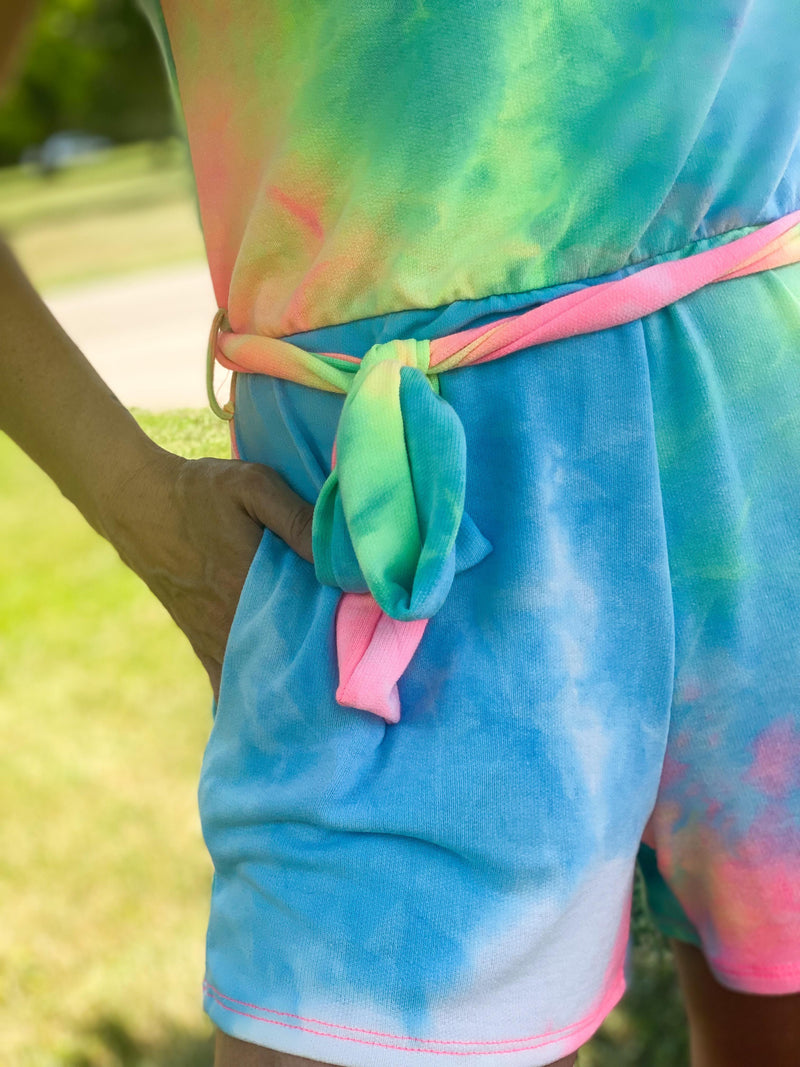 Morgan Tie Dye Romper